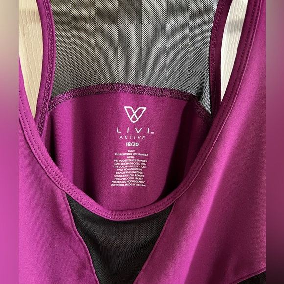 Livi active tank top size 18/20 - Picture 2 of 3